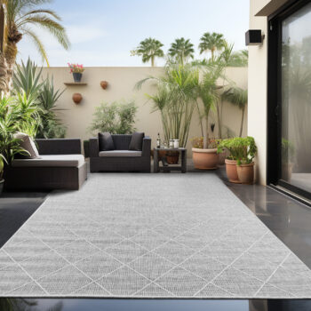 Ayyildiz Kusový koberec Zagora 4512 Grey - 80x150 cm