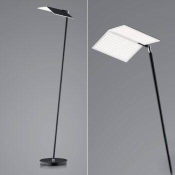 BANKAMP Book 2.0 stojacia LED lampa ZigBee, čierna