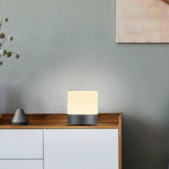 BANKAMP Button stolná LED lampa 18,5 cm antracit