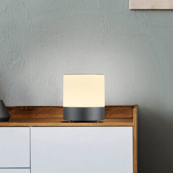 BANKAMP Button stolná LED lampa 18,5 cm antracit