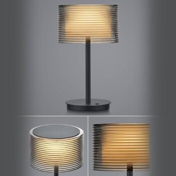 BANKAMP Grand Groove stolová LED lampa
