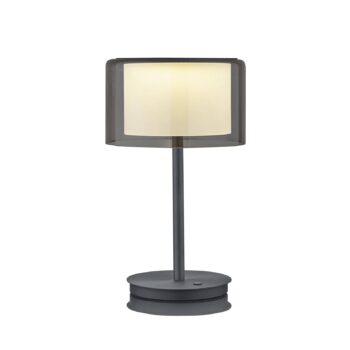 BANKAMP Grand Smoke stolová LED lampa, antracitová