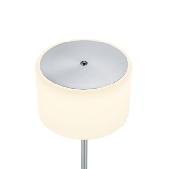 BANKAMP Grazia stojacia LED lampa, nikel