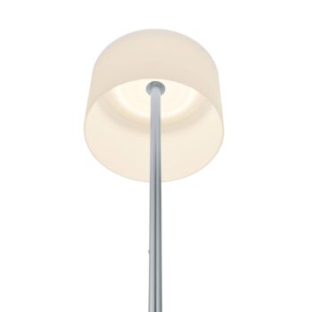 BANKAMP Grazia stojacia LED lampa, nikel