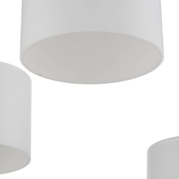 BANKAMP Grazia závesná lampa 3-pl. okrúhla mosadz