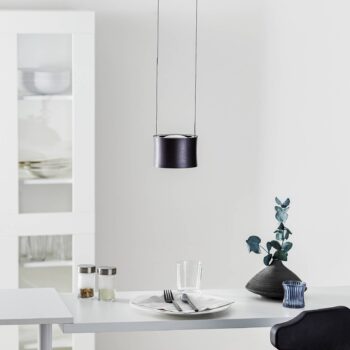 BANKAMP Impulse LED svietidlo 1-pl., antracitová