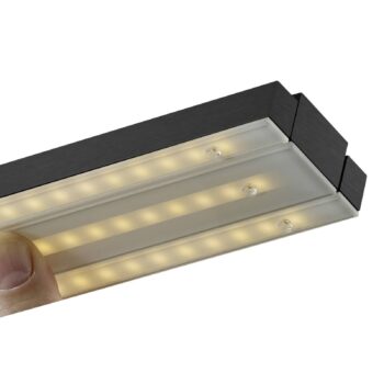 BANKAMP Lightline V3 závesná up/down antracit