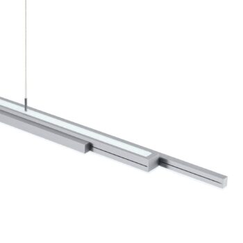 BANKAMP Lightline V3 závesná up/down hliník