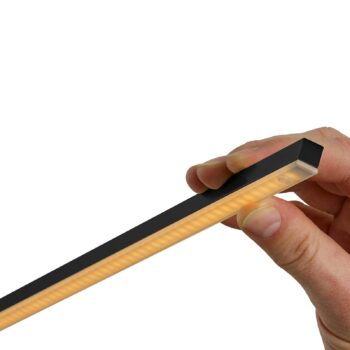 BANKAMP Slim závesné stmievateľné 128 cm čierne