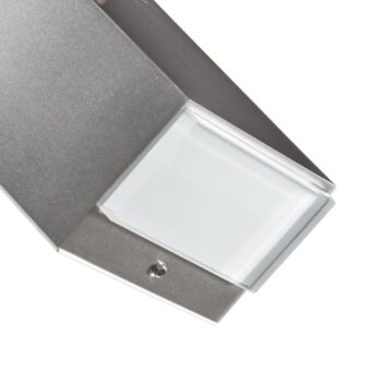 BEGA 23013 nástenné LED 3 000 K 9 cm 510 lm oceľ