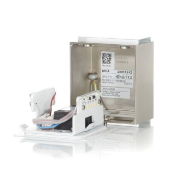 BEGA 23013 nástenné LED 3 000 K 9 cm 510 lm oceľ