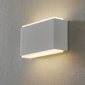 BEGA 23015 LED nástenné svietidlo 3000K 18cm biele 1 260lm