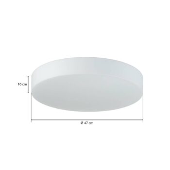BEGA 23297 stropné LED svetlo DALI 3 000 K Ø 47 cm