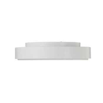BEGA 34278 LED stropné svietidlo, biele, Ø 36 cm, DALI