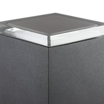 BEGA 50063 nástenné LED 3000K 9 cm zamatová čierna