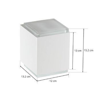 BEGA 50064 nástenné LED 3 000 K 12 cm DALI biele