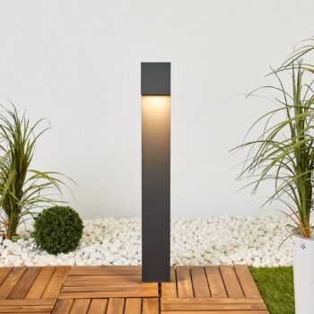 BEGA 77237K3 stojanová lampa hranatá 3.000K dole