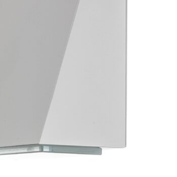 BEGA 78047 Nástenné svietidlo lichobežník 3000K 9cm biele 255lm