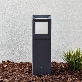BEGA 84604 soklové LED-svietidlo grafit, 3 000 K