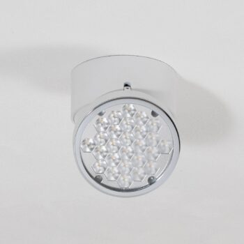 BEGA LED stropné bodové svietidlo 51312.1, biele, kovové DALI otočné