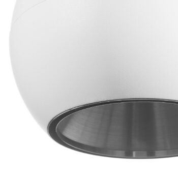 BEGA Studio Line závesné svietidlo DALI, biela/alu Ø19 cm