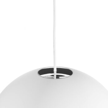 BEGA Studio Line závesné svietidlo DALI, biela/alu Ø19 cm