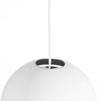 BEGA Studio Line závesné svietidlo on/off, biele/alu Ø14 cm
