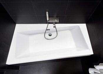 BESCO - Asymetrická vaňa ASTI - Rozmer vane - 160 × 100 cm, Spôsob prevedenia - Ľavé VANAST16L + OLVPINOZ