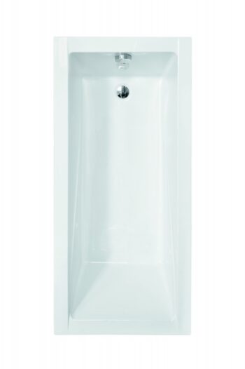 BESCO - Obdĺžniková vaňa MODERN SLIM - Nožičky k vani - Bez nožičiek, Rozmer vane - 170 × 70 cm VANMOD17SLIM