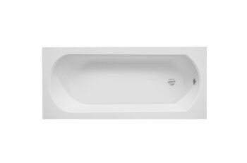 BESCO - Obdĺžniková vaňa intrige SLIM - Nožičky k vani - S nožičkami, Rozmer vane - 150 × 75 cm VANINTRICA150SL + OLVPINOZ