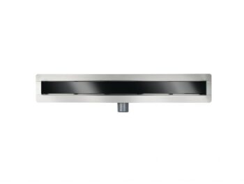 BESCO - Odtokový žľab VIRGO BLACK - Rozmer A - 60 cm ZLOL60VBL