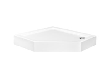 BESCO - Päťuholníková sprchová vanička BERGO - Rozmer C - 16 cm VANKBERG90SAM