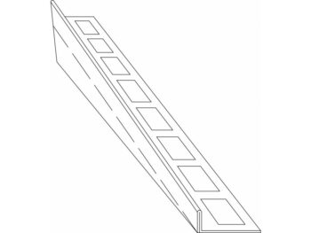 BESCO - Spádová lišta NEO - čierna - Farba - Čierna , Materiál - Nerez, Rozmer A - 150, Variant - Pravá ZLLSN150PCZ