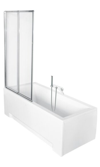 BESCO - Vaňová zástena ROSES - Rozmer A - 80 cm BCROS2S