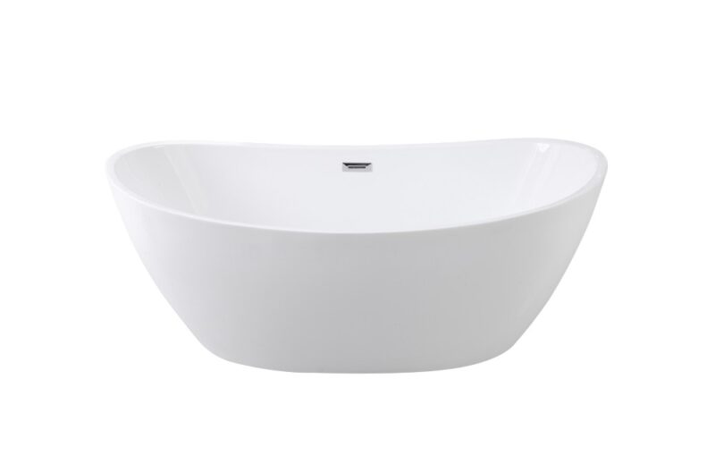 BESCO - Voľne stojaca vaňa AYLA biela - Farba - Biela, Farba sifónu - Čierna, Rozmer vane - 170 × 80 cm VANAYLA170B BESCO - Voľne stojaca vaňa AYLA biela - Farba - Biela, Farba sifónu - Čierna, Rozmer vane - 170 × 80 cm VANAYLA170B