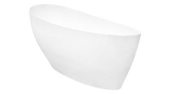 BESCO - Voľne stojaca vaňa KEYA (SAPRI) - Farba - Biela, Rozmer vane - 165 × 70 cm VANSAP16W