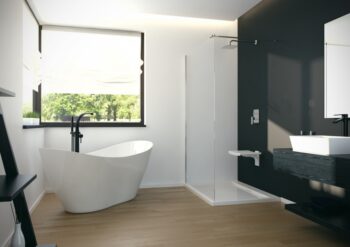BESCO - Voľne stojaca vaňa VIYA (ANDRIA) - Farba - Biela, Rozmer vane - 160 × 70 cm VANAND16W