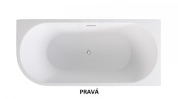 BESCO - Voľne stojaca vaňa ZOYA - Rozmer vane - 150 × 75 cm, Spôsob prevedenia - Pravé VANZOYA150P