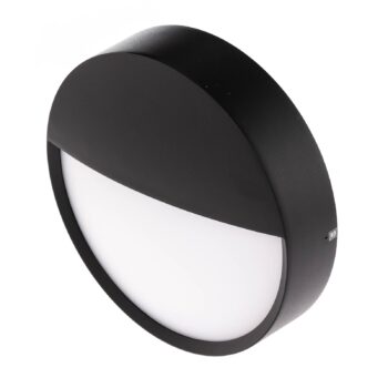 BRUMBERG Eye LED svietidlo, polovičné, čierna