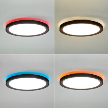 BRUMBERG Sunny Maxi LED svetlo DALI Ø 55 cm čierna
