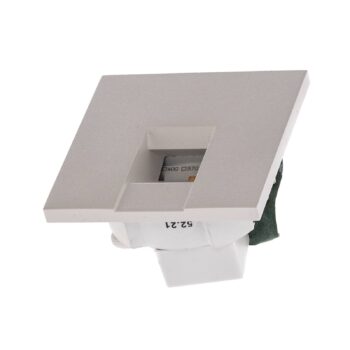 BRUMBERG Wall Kit68 vpadnuté hranaté biela