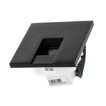 BRUMBERG Wall Kit68 vpadnuté hranaté čierna