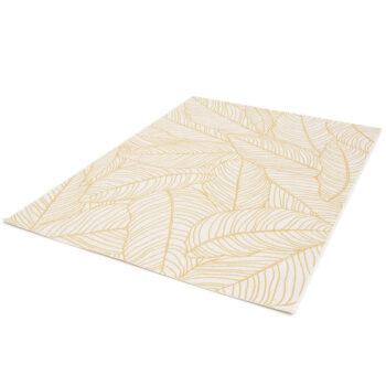 Balta, TRHÁK: Kusový koberec RE_FRESH 37515-067 – na von aj na doma, 160x230, žltá, chodba / predsieň