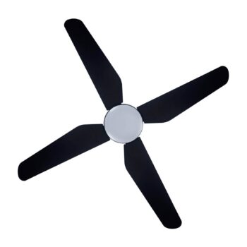 Beacon LED stropný ventilátor Aria CTC, čierny, 122 cm, tichý