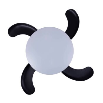 Beacon LED stropný ventilátor Fanaway Orbit čierny 91 cm tichý