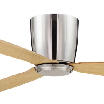 Beacon stropný ventilátor Airfusion Radar teak Ø 132 cm tichý