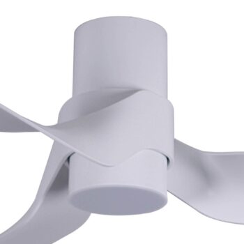 Beacon stropný ventilátor s osvetlením Nautica, biely, tichý