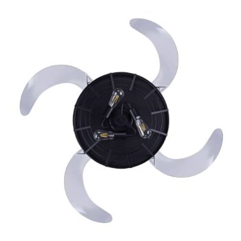 Beacon stropný ventilátor svetlo Fanaway Montclair, orech, tichý