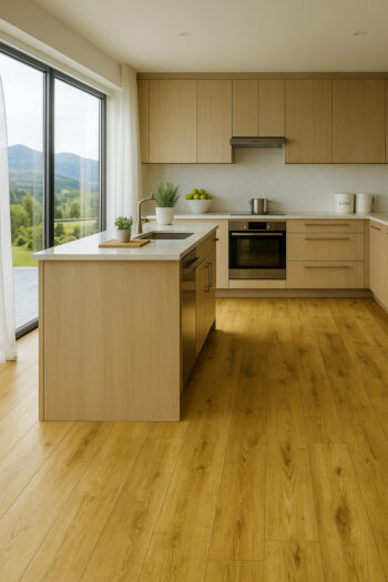 Beauflor, PVC podlaha - lino Texalino Supreme 667M Tasmanian Oak - dub, na mieru, šíře 2m,3m,4m, hnedá, filc, chodba / predsieň