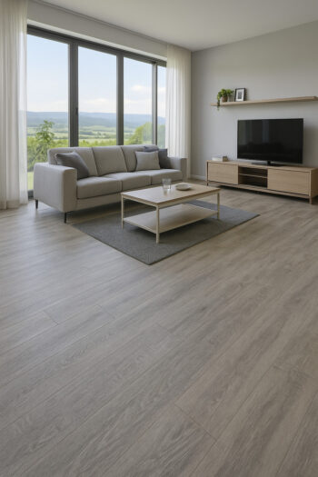 Beauflor, PVC podlaha - lino Texalino Supreme 970D Tasmanian Oak - dub, na mieru, šíře 2m,3m,4m, šedá, filc, chodba / predsieň